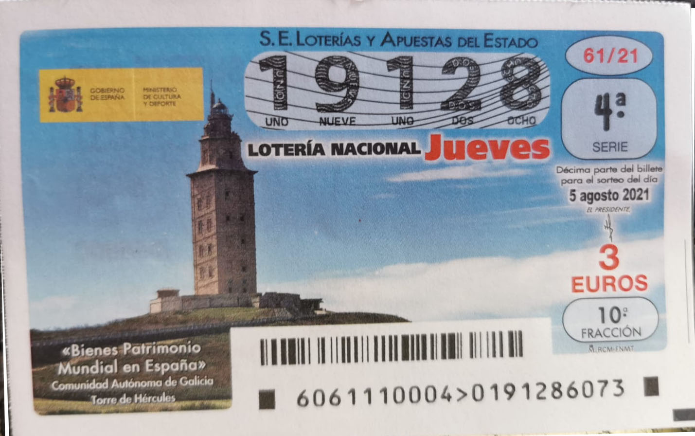Décimo premiado